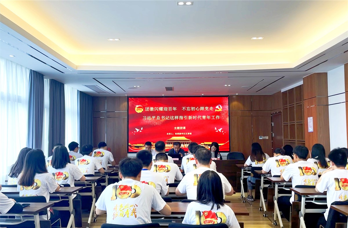 成都公司團(tuán)委組織開展“百年風(fēng)華正青春，接力奮進(jìn)新征程”紀(jì)念建團(tuán)100周年主題活動